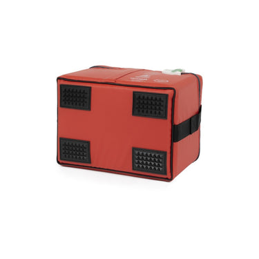 Versapak Blood In Transit Medical Carrier BLTD1/2 Red Bottom Rubber Feet